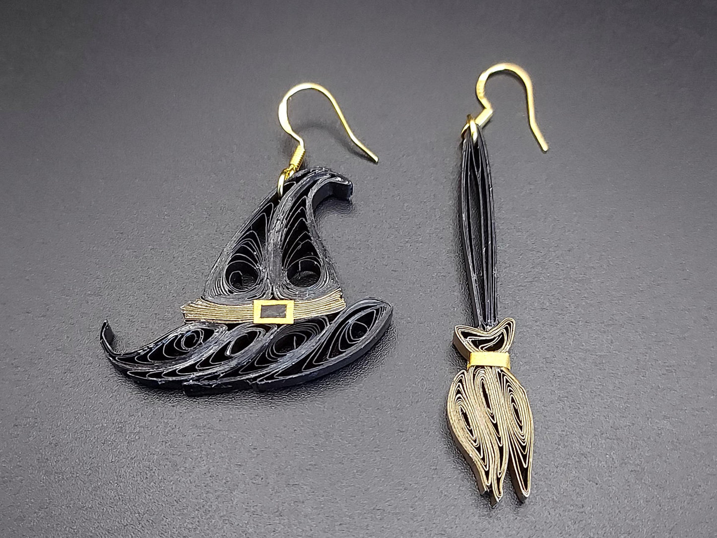 Lost and Found :) - Witch Hat & Broom - Brown
