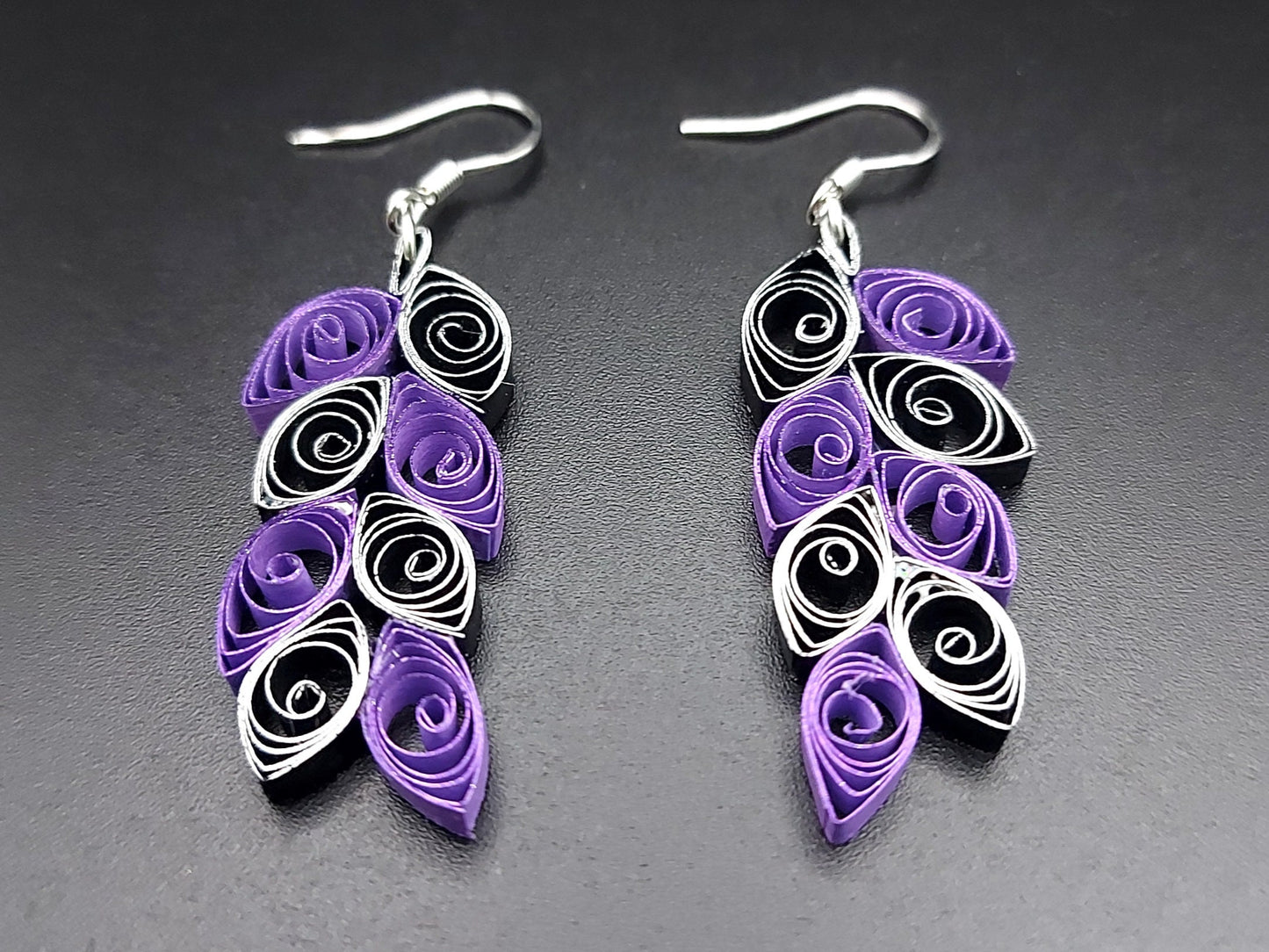 Purple Silver Leaves