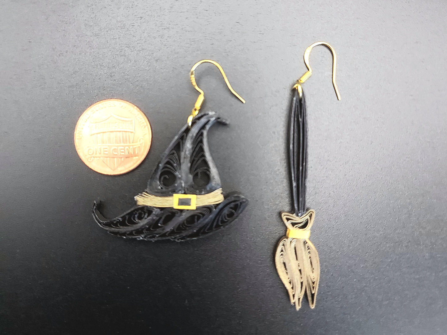 Lost and Found :) - Witch Hat & Broom - Brown