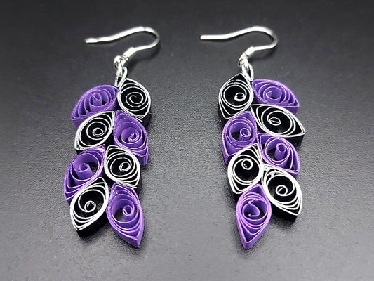 Purple Silver Leaves