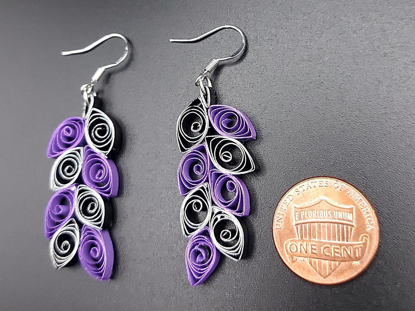 Purple Silver Leaves